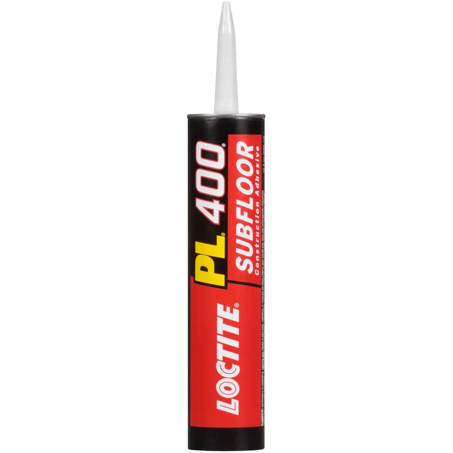 PL 400 Subfloor Adhesive, Heavy-Duty, 10 oz. Cartridge