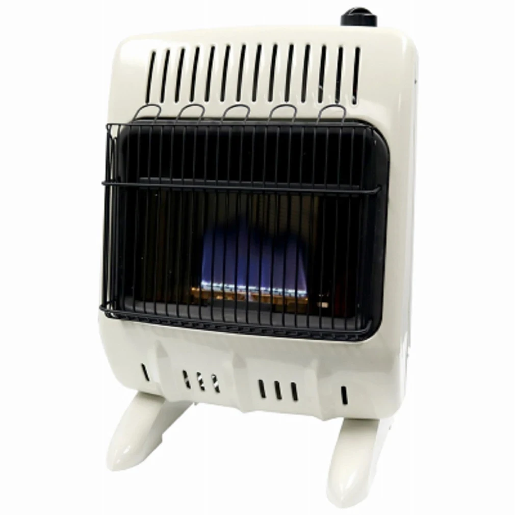 Blue Wall Heater, Vent-Free, White, 30,000 BTU, For 1,000 Sq. Ft.