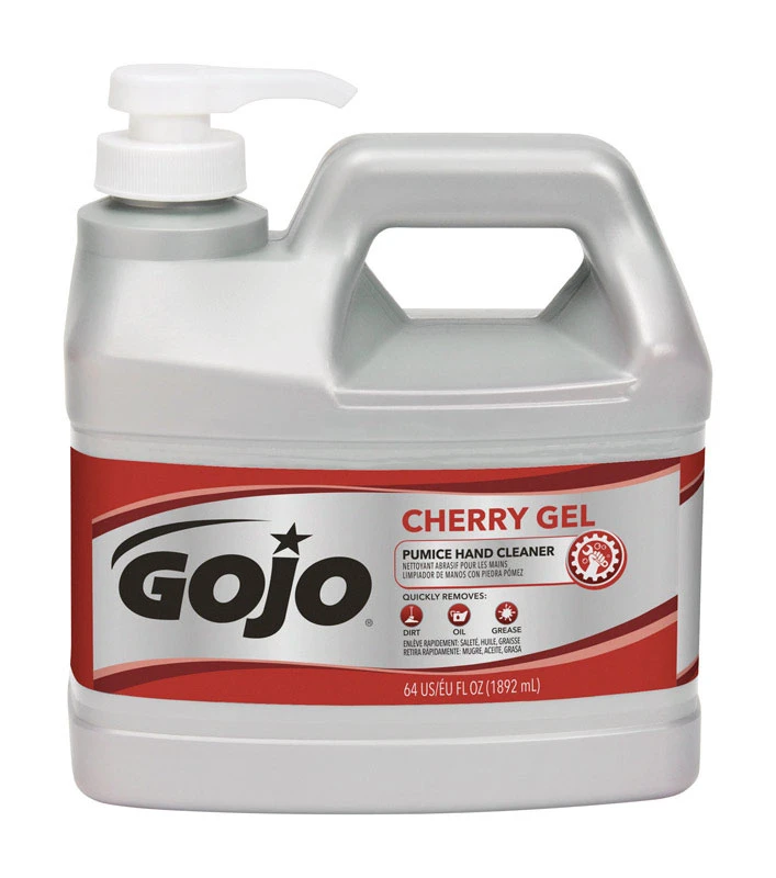 Pumice Hand Cleaner, Cherry Gel, .5-Gal. Pump