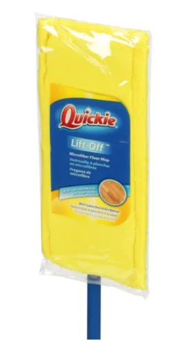 Microfiber Hardwood Floor Mop, Reusable Pad, Wet & Dry