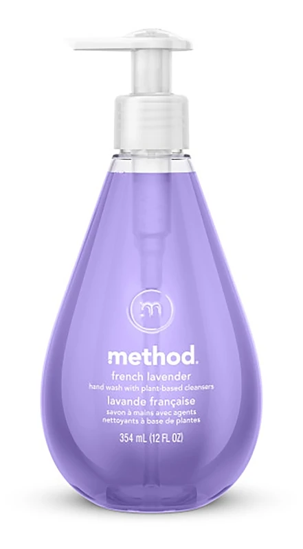 Gel Hand Wash, French Lavender, 12 oz.