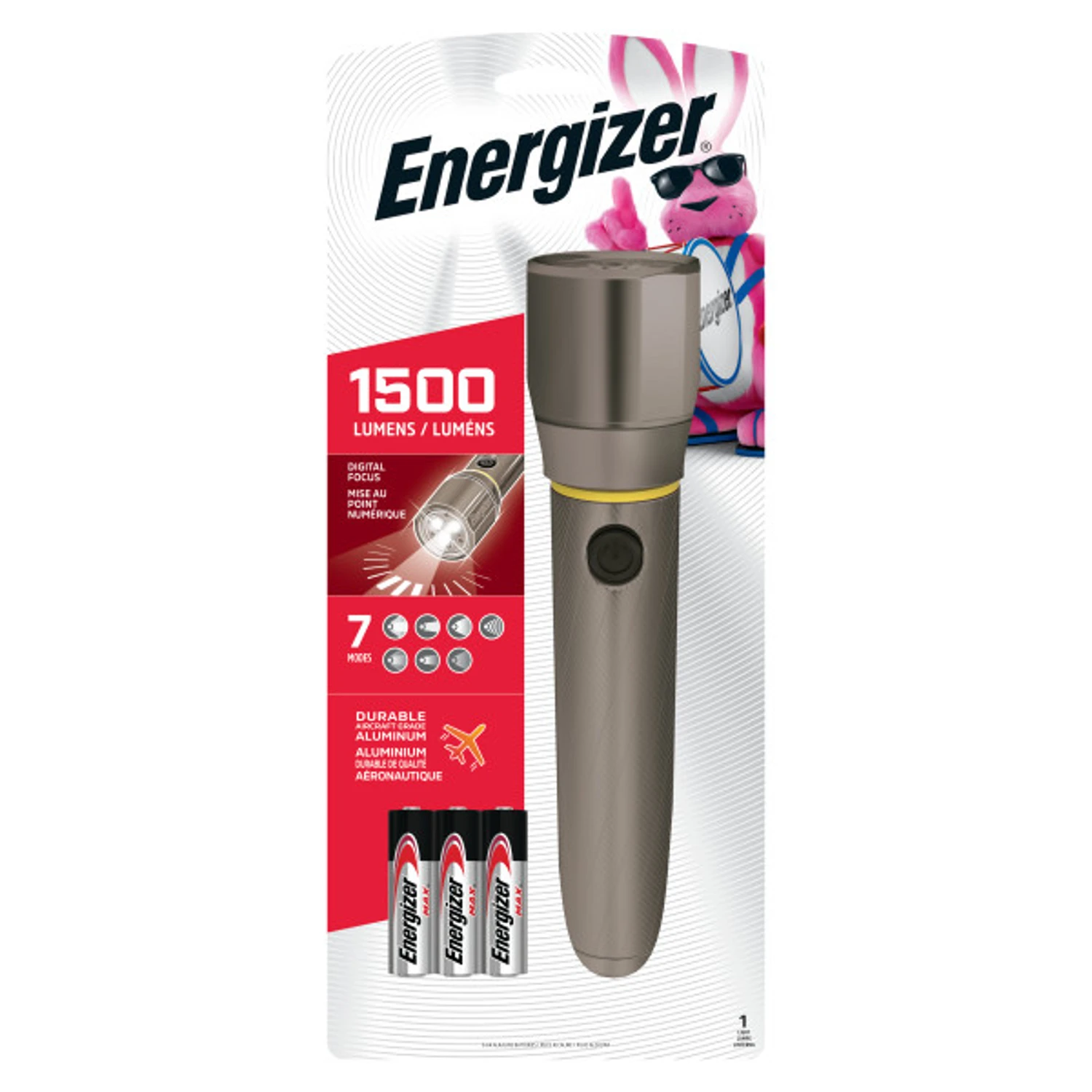 Performance Metal 1,500 Lumen Flashlight