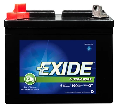 12-Volt Cutting Edge Lawn Tractor Battery, Left Side, 190 Amps