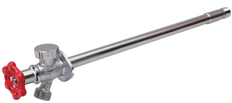 Sillcock, Anti-Siphon, Frost-Free, 1/2 MIP x 3/4 Hose x 8 In.