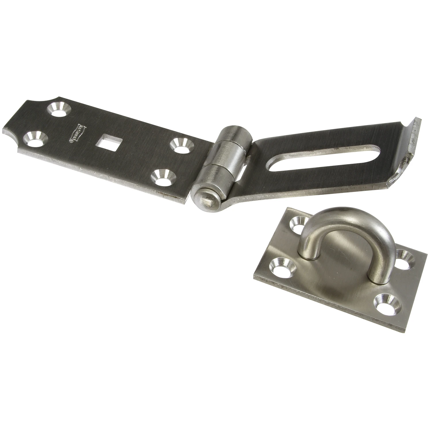 7-1/2 In. Stainless Steel Hinge Hasp
