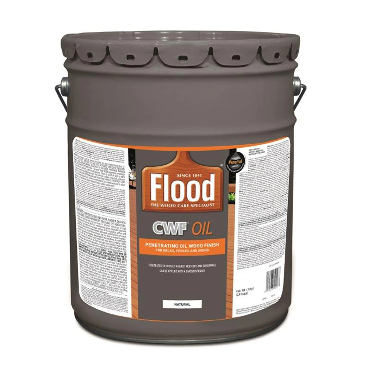 CWF-Oil, Natural finish, 5-Gallons