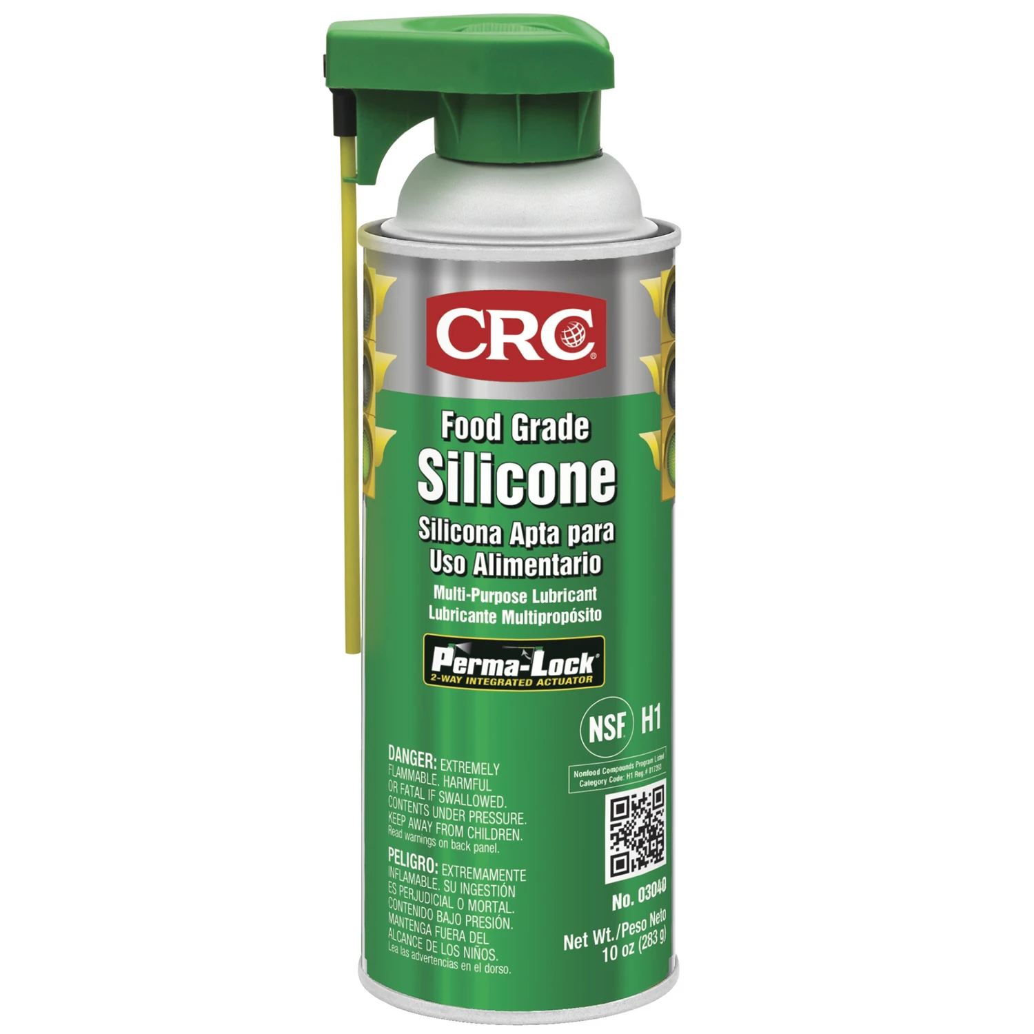 Industrial Food-Grade Silicone Lubricant, 10 oz.