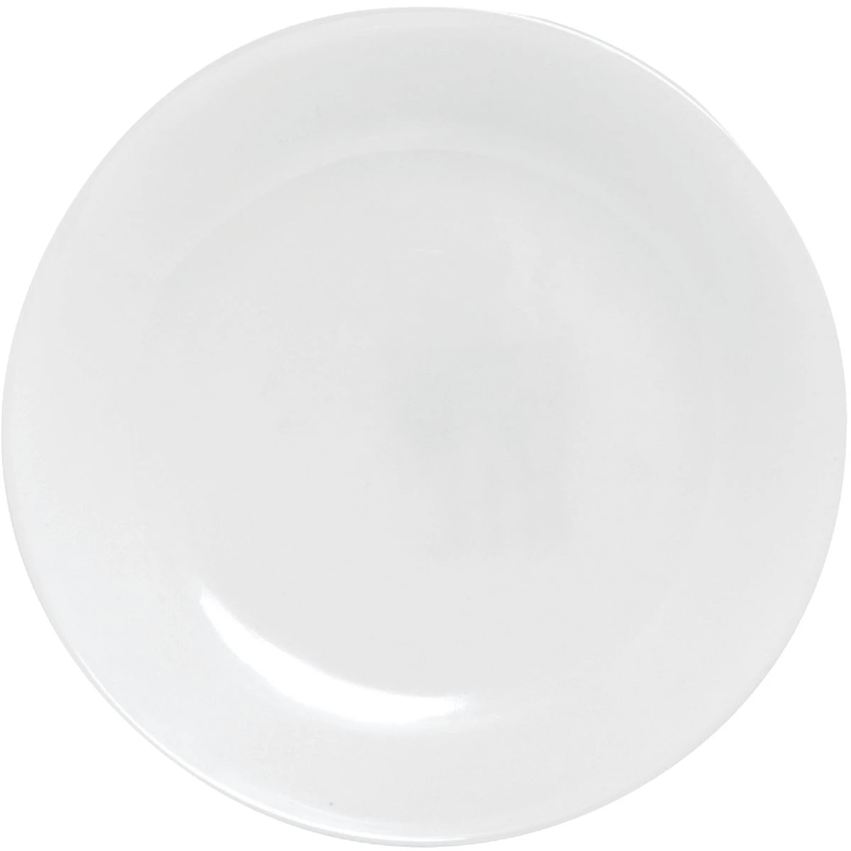 Luncheon Plate, White, 8-In.