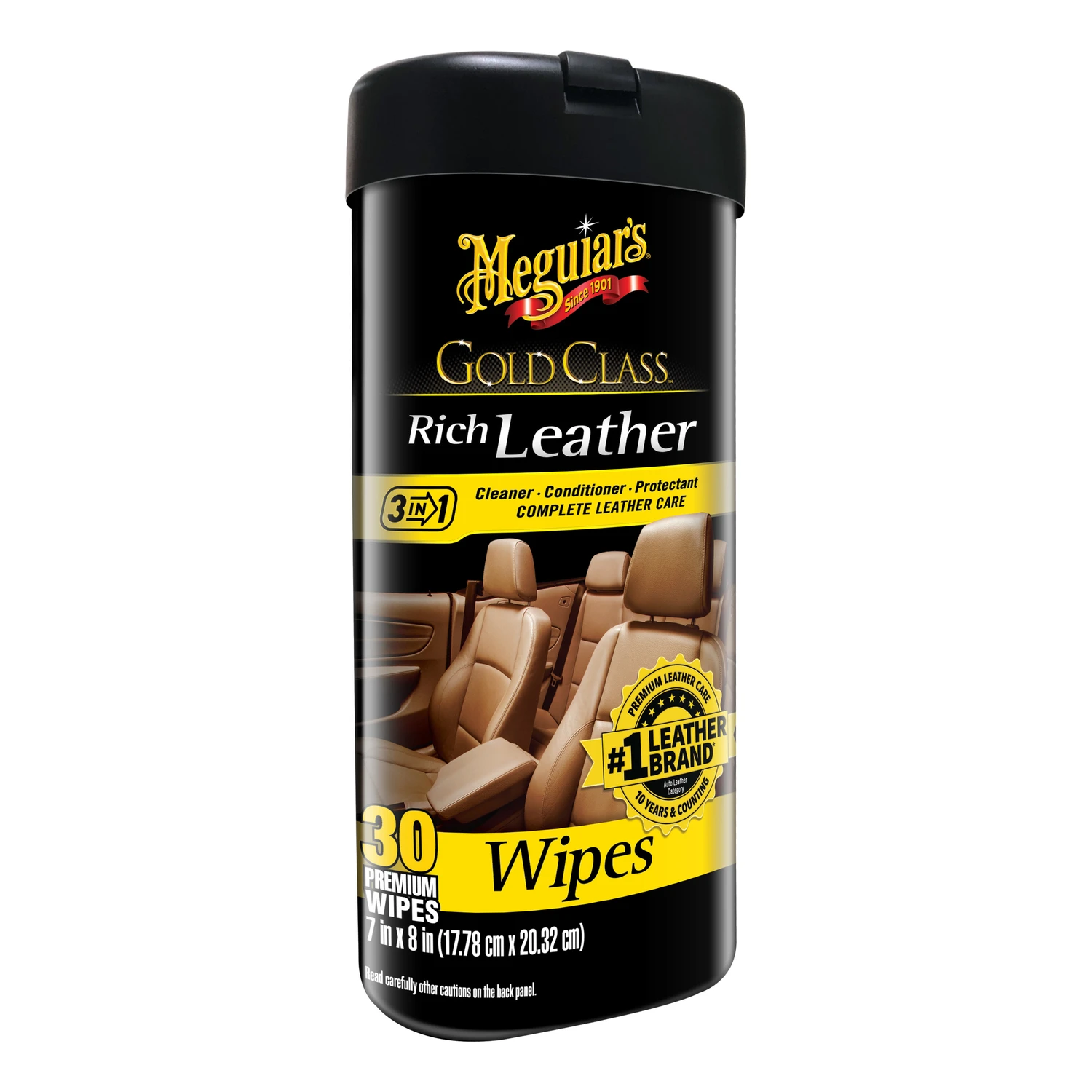 Gold Class Leather Cleaner & Conditioner Wipes, 30-Ct.