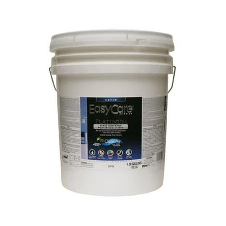 Platinum Interior Paint & Primer + Stain Blocker, Tint Base Satin Latex, 5 Gallons