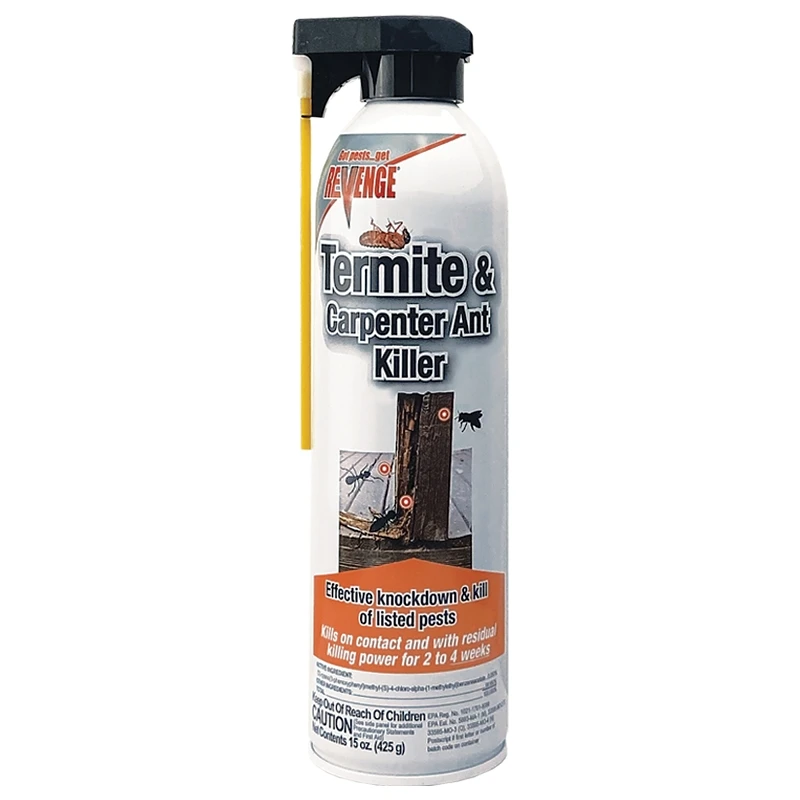 Revenge Termite & Carpenter Ant Killer, Kills on Contact, Long Lasting Control, , 15 oz. Ready-to-Use Aerosol Spray