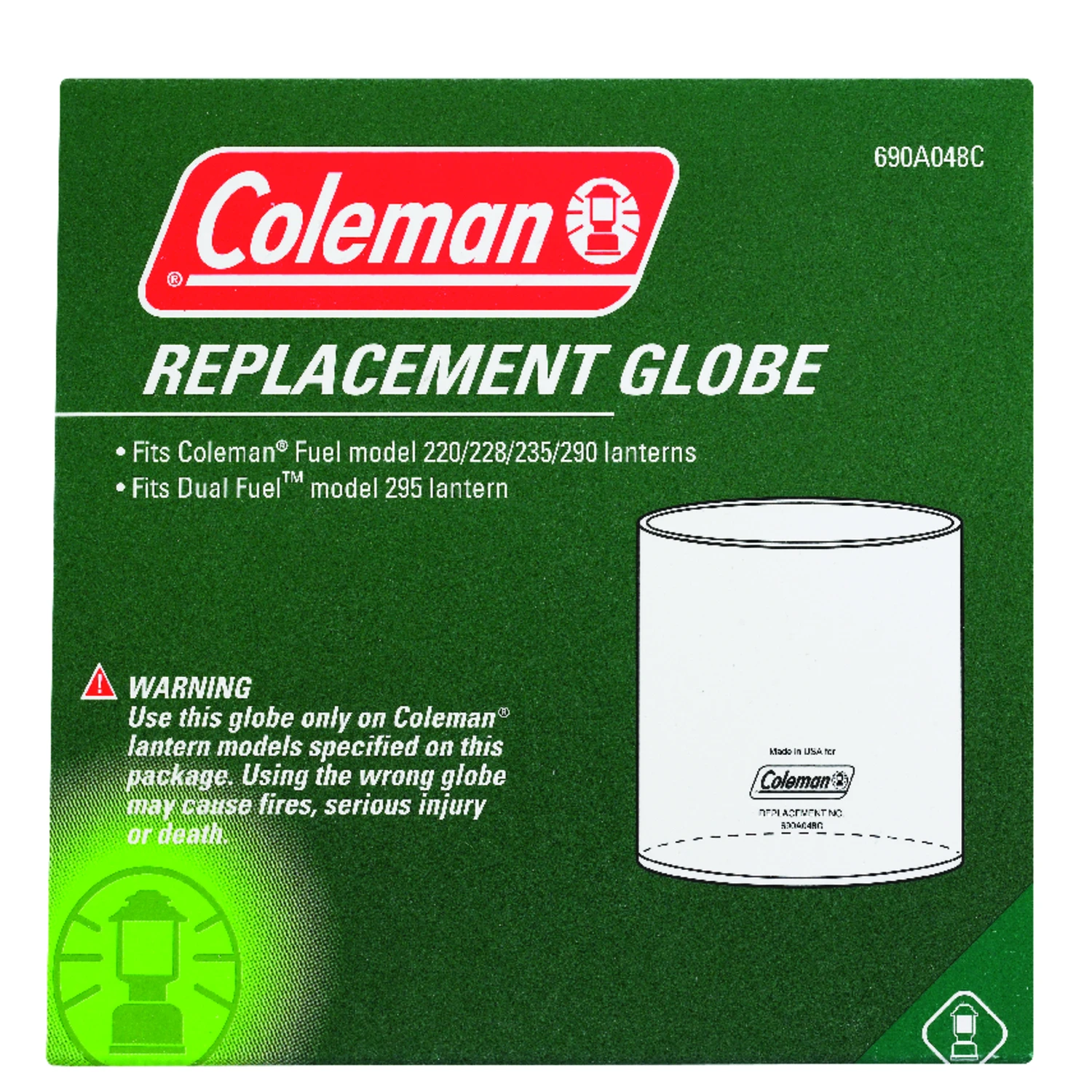 Lantern Globe, Clear
