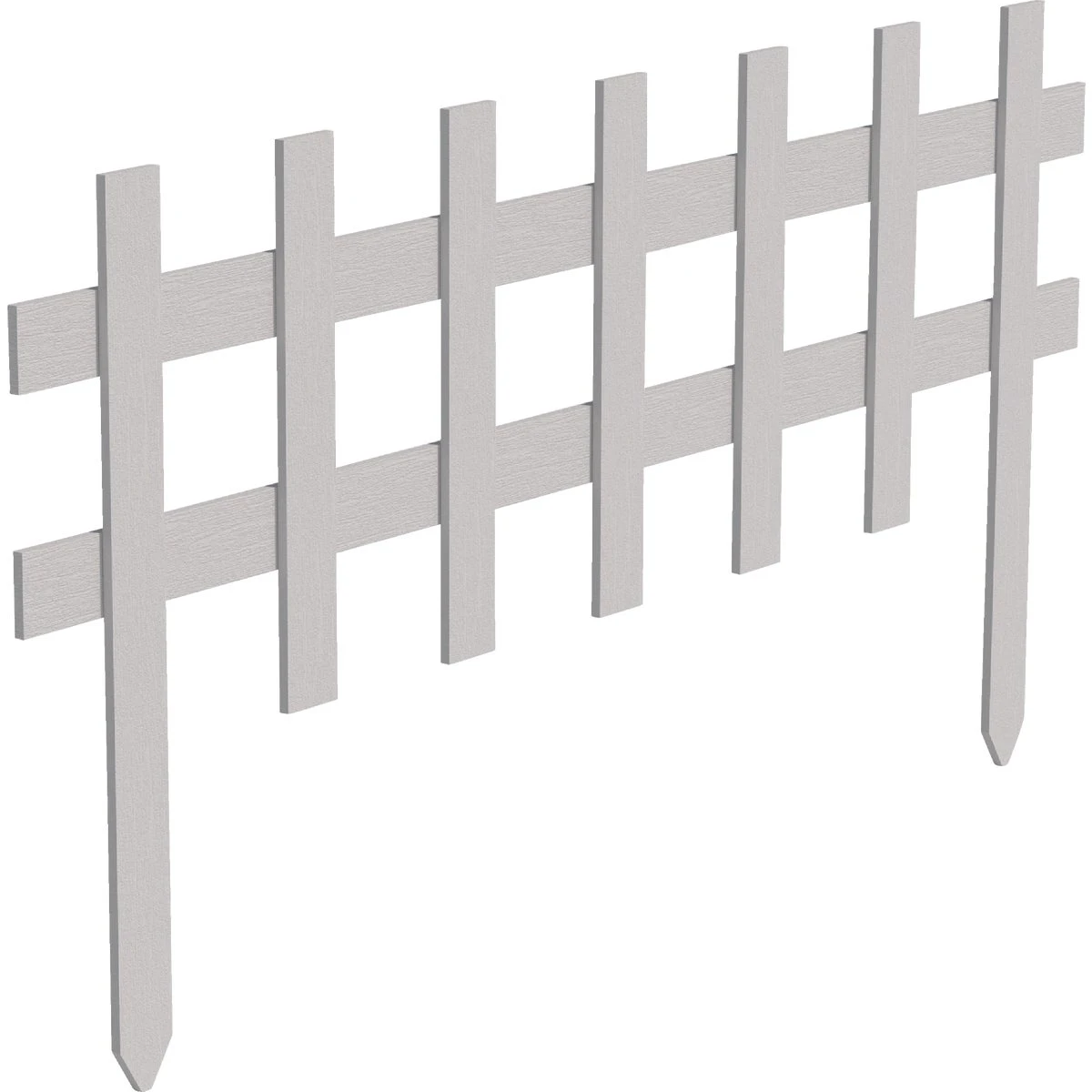White Deluxe Cape Cod Picket Fence, 18 In. x 3 Ft.