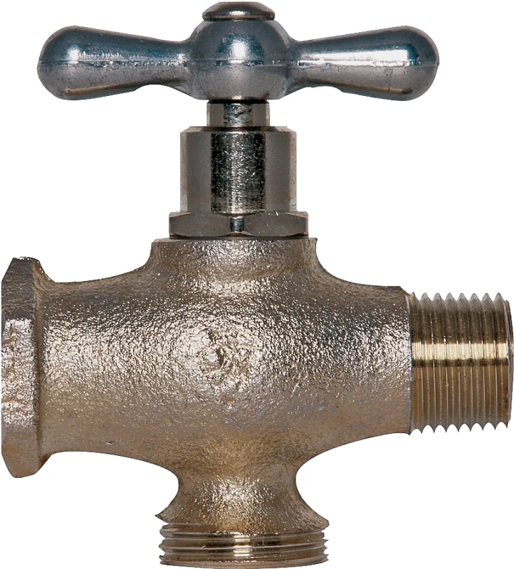 Washing Machine Valve, Lead-Free, Bottom Connection, 1/2 In. Bypass