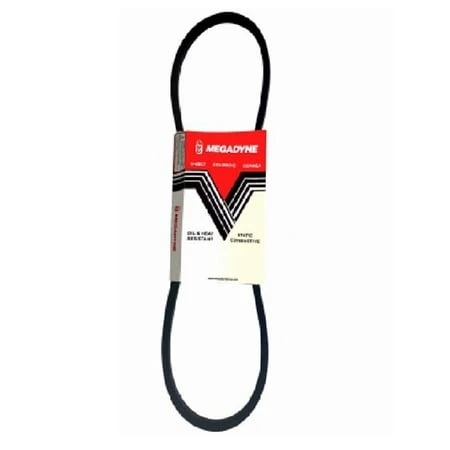 Rubber Industrial V-Belt, 21/32 x 98 In.