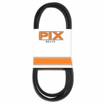 Rubber Industrial V-Belt, 1/2 x 88 In.