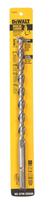 Percussion Drill Bit, 5/8 x 12 In.