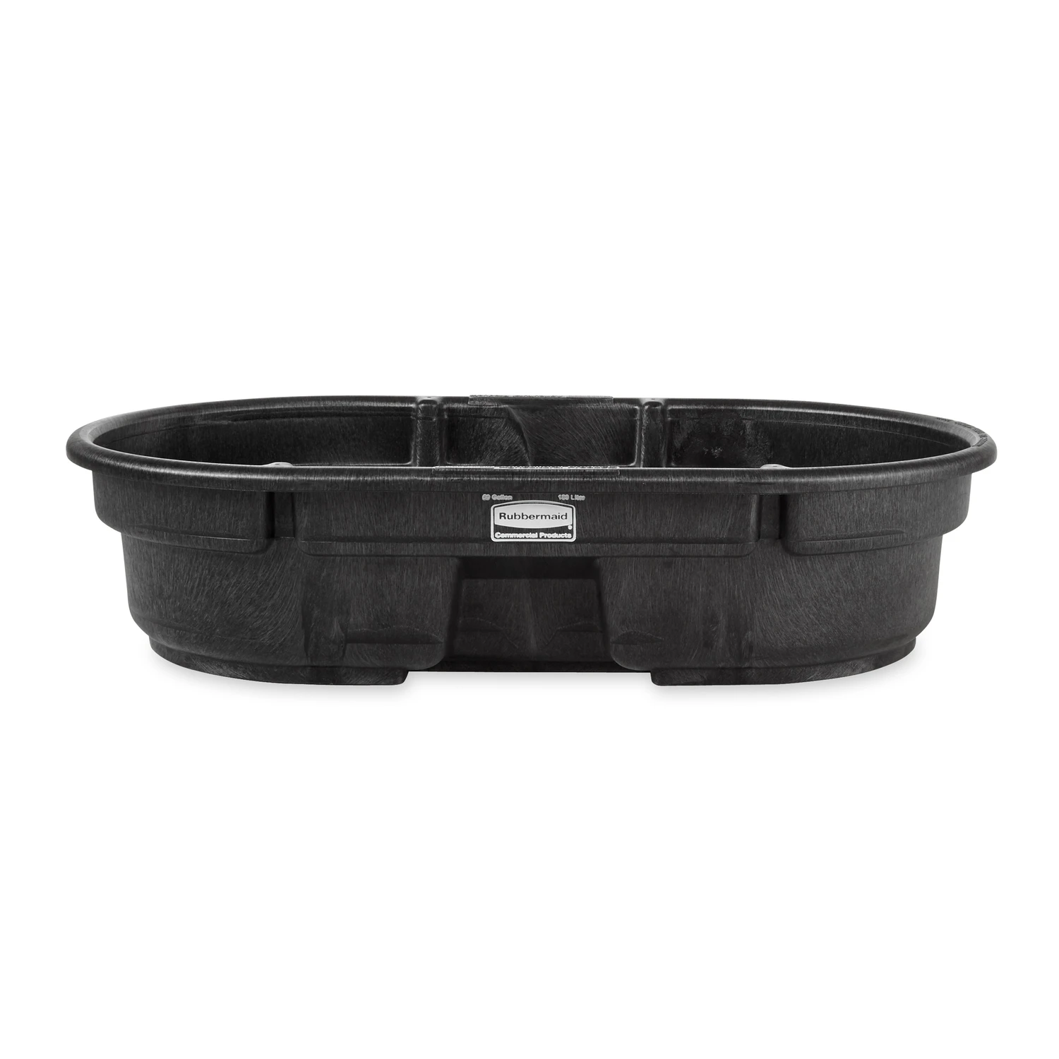 Stock Tank, Black Weather & Crack-Resistant Structural Foam Plastic, 50-Gals.