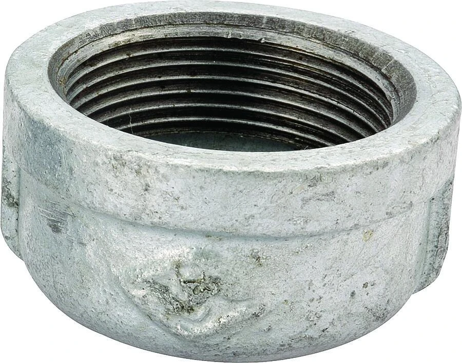 1 Inch Galvanized Malleable Cap - Model 18-1g - Durable Pipe Fitting