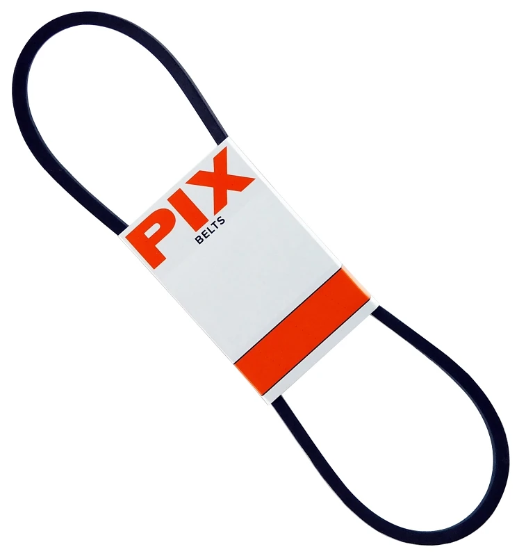 Rubber Industrial V-Belt, 1/2 x 74 In.