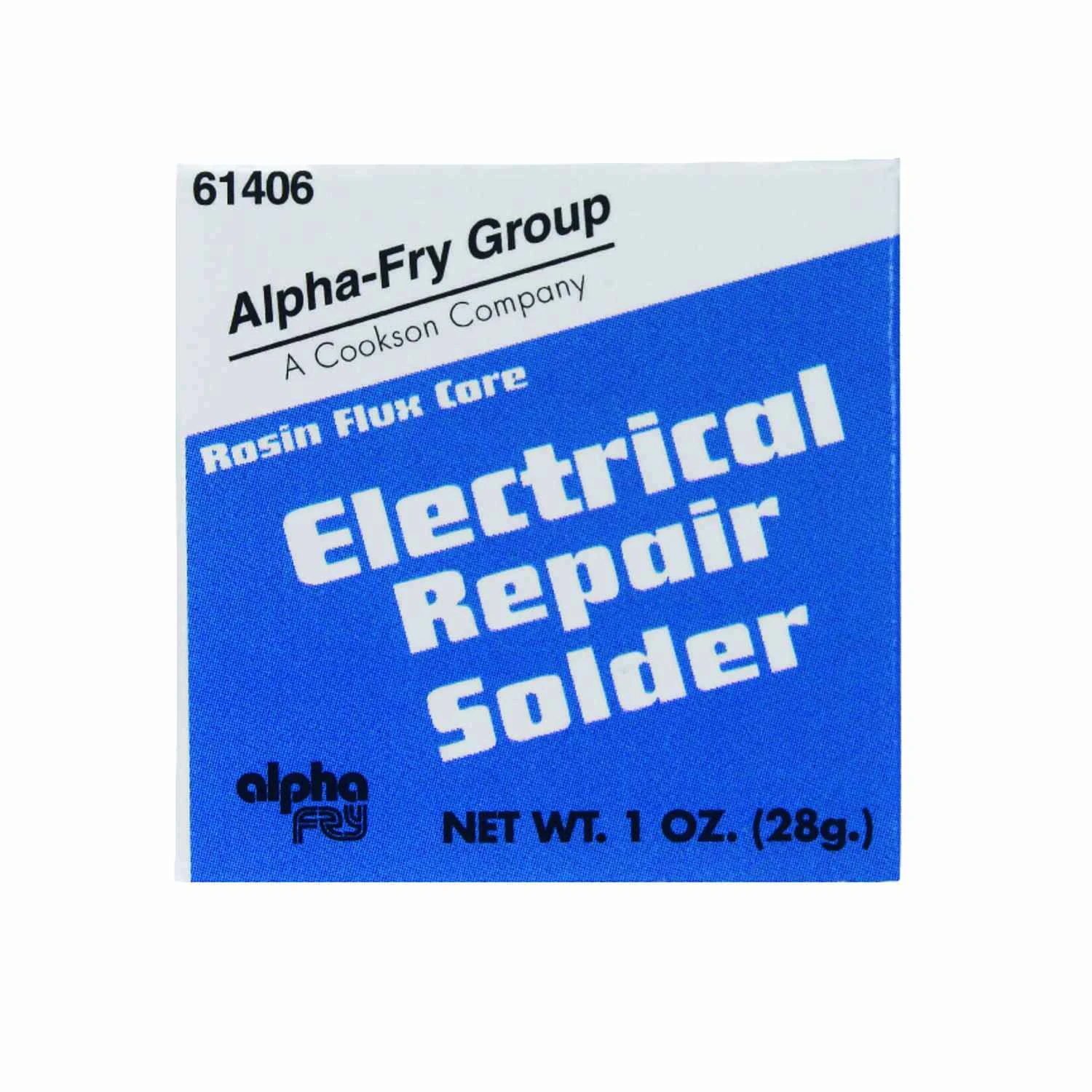 Leaded Electrical Solder, .062-In., 1-oz.