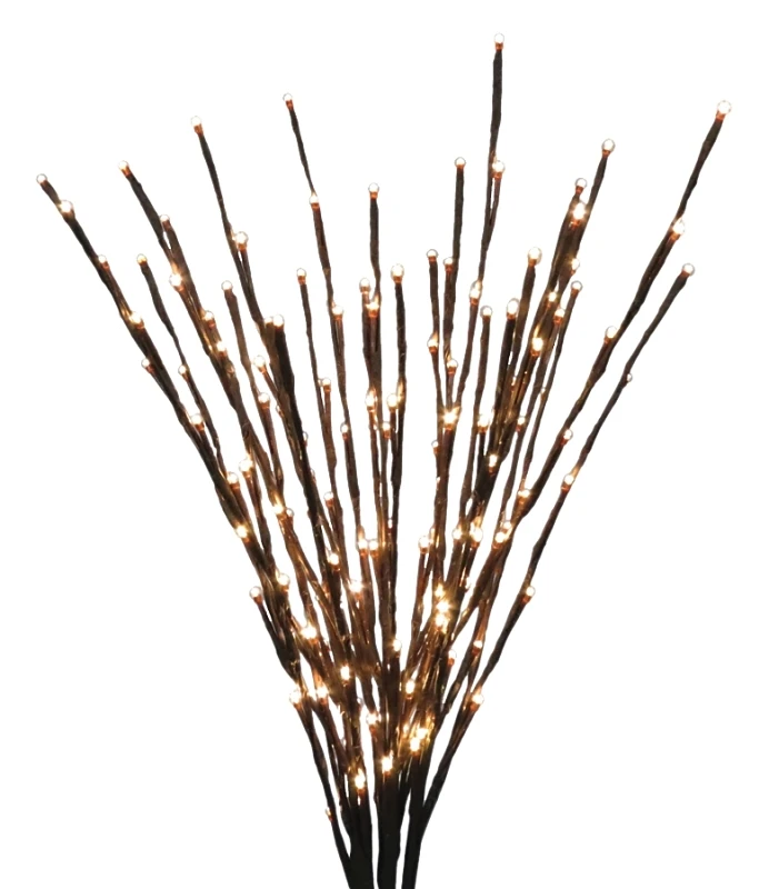 LED Branch Light, Brown With 140 Warm White Lights, 36-In.