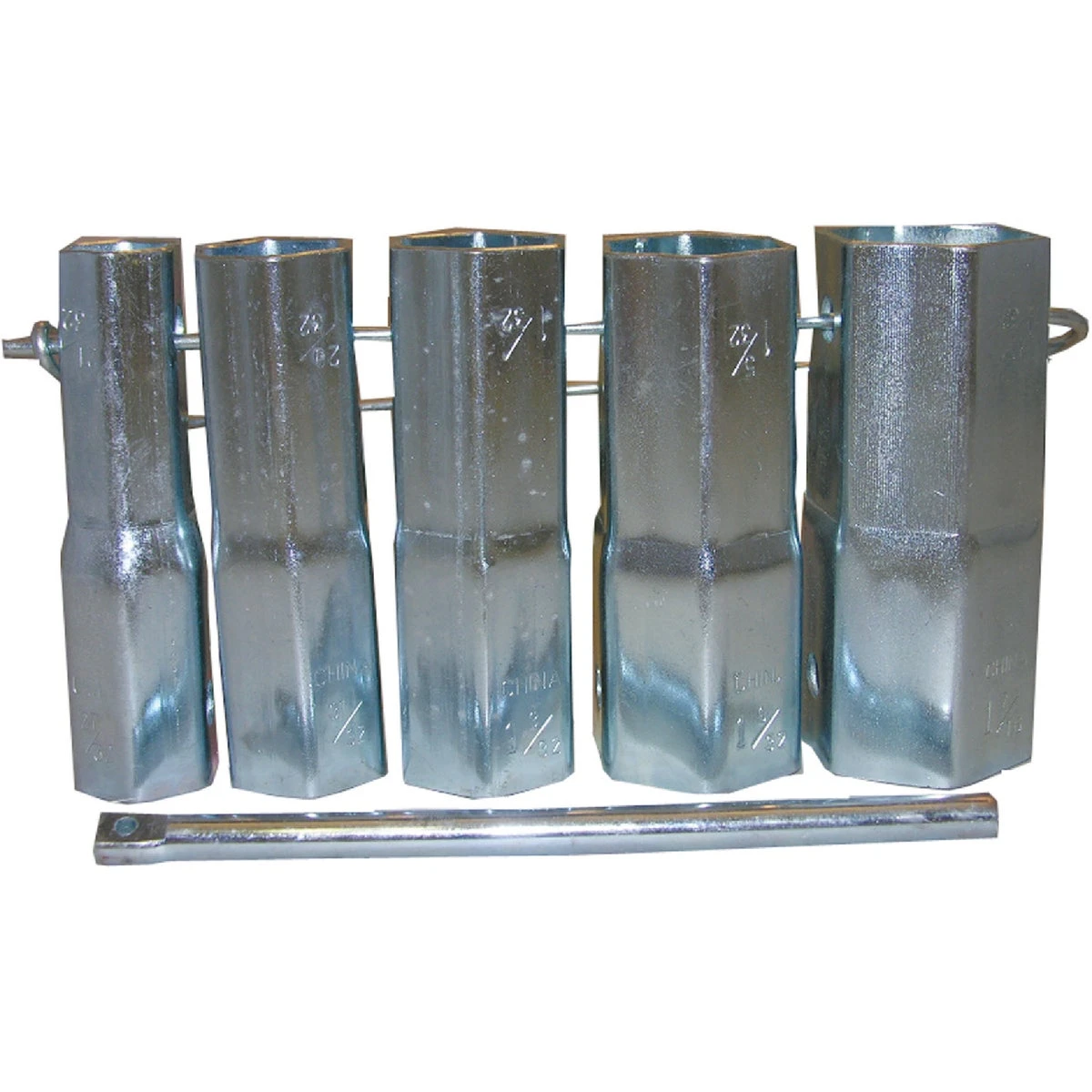 5-Pc. Socket Wrench Set With Handle