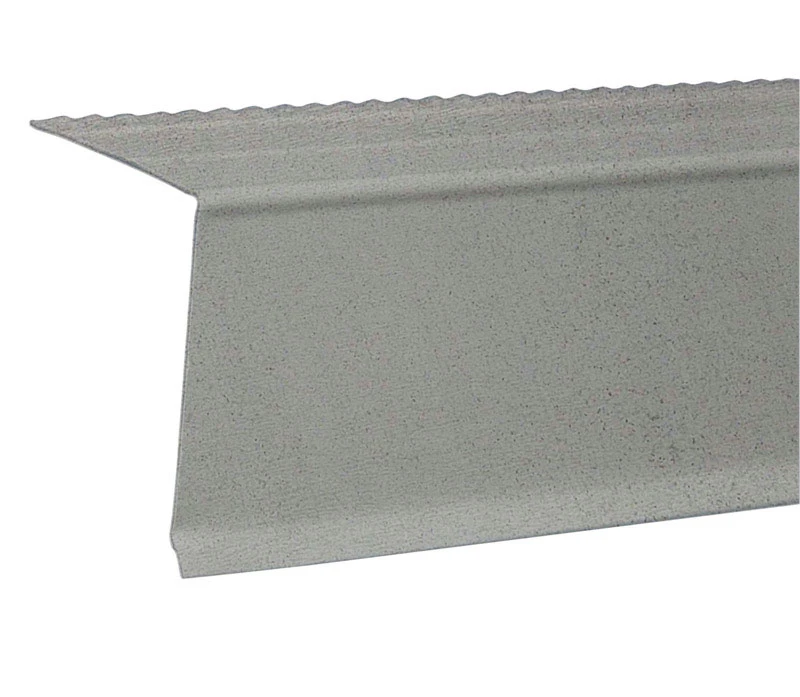 Commercial Drip Edge, Galvanized Mill Finish, 2 x 2 In. x 10 Ft.