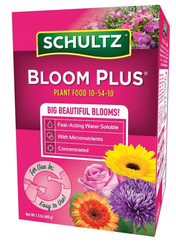 Bloom Plus Plant Food, Water Soluble, 10-54-10 Formula, 1.5 Lb.
