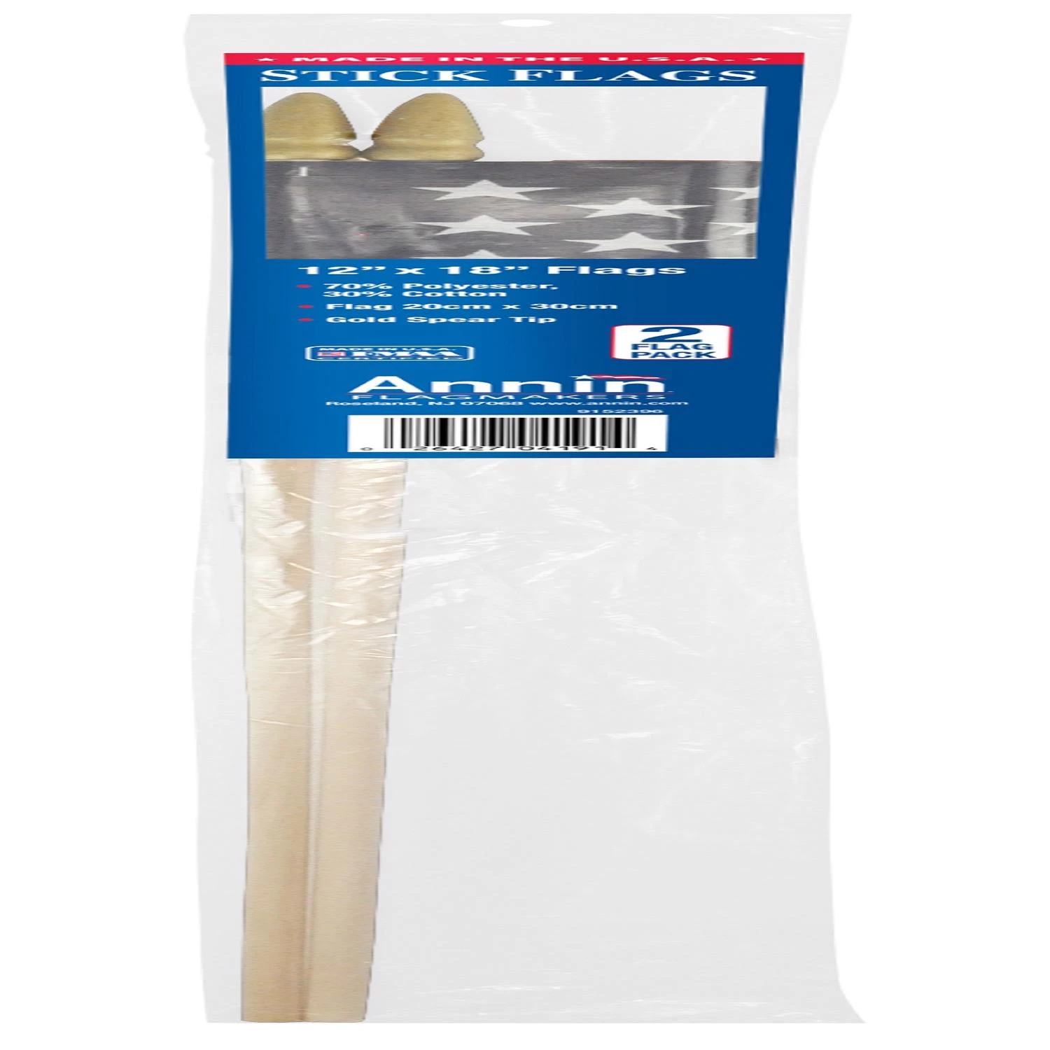 2-Pack Polycotton U.S. Military Flags