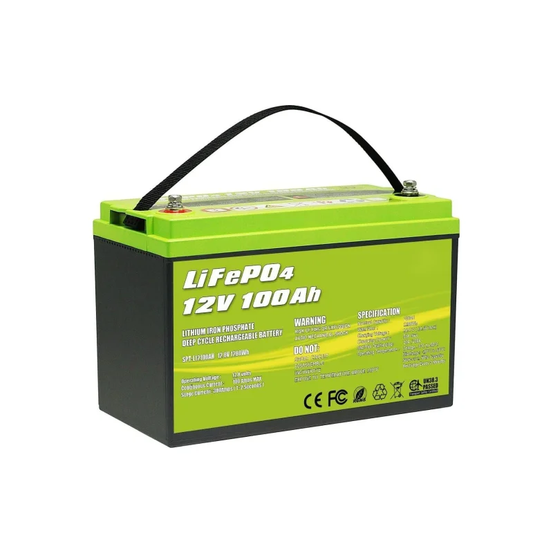 ACOPOWER 12V 100Ah LiFePO4 Deep Cycle Lithium Battery