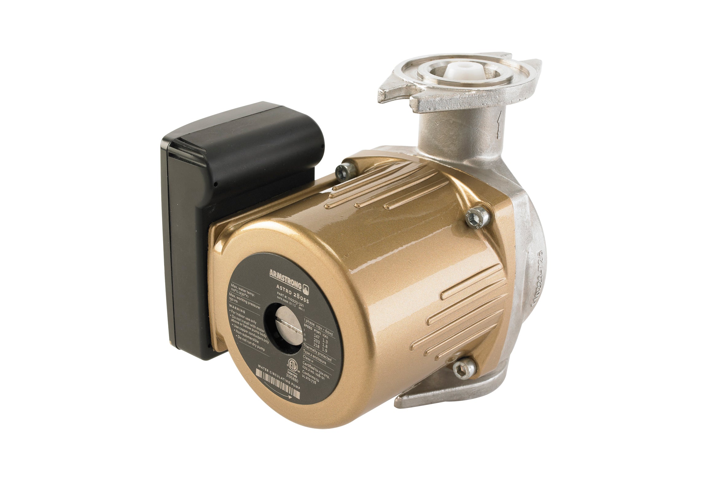 Armstrong Astro 2 115v, 1PH In-Line Booster Pump 110223-321
