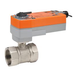 Belimo B254+AFRB24 2" 2-Way S/R Characterized Control Valve Actuator On/Off 240Cv 24V
