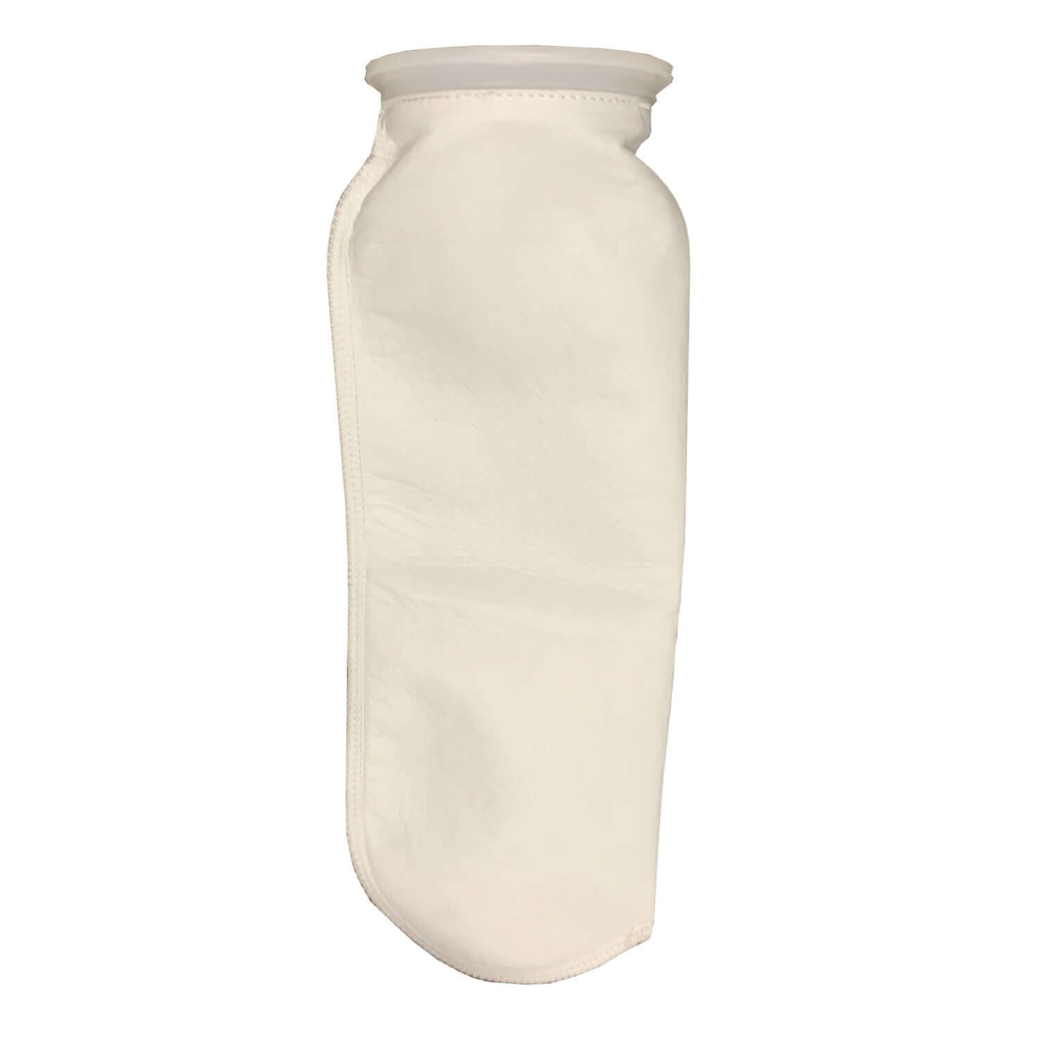 #2 Size 200 Micron Liquid Filter Bags for use with PPH Housing, Polyester Felt, Polypropylene Ring