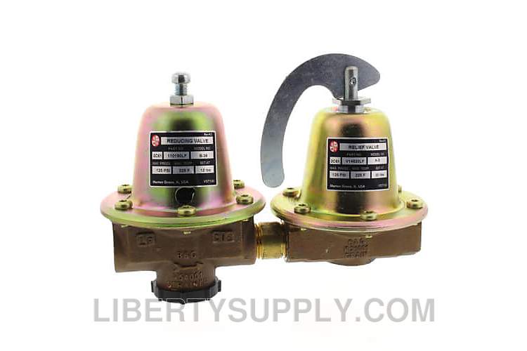Bell & Gossett #8 1/2" NPT Brass Reducing & Relief Valve 110199LF