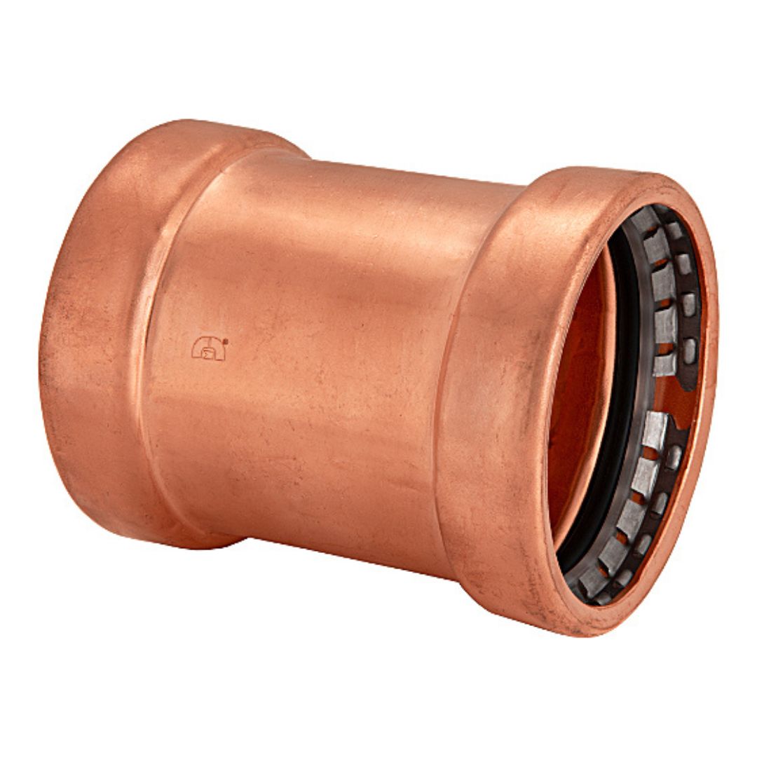 BMI 3 Inch Copper Press No Stop/Slip Coupling