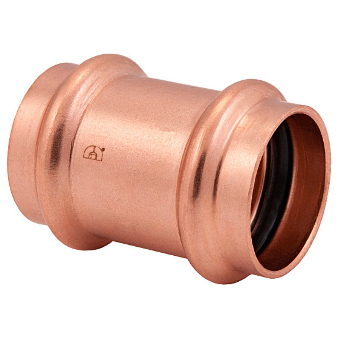 BMI 2 Inch Copper Press No Stop/Slip Coupling