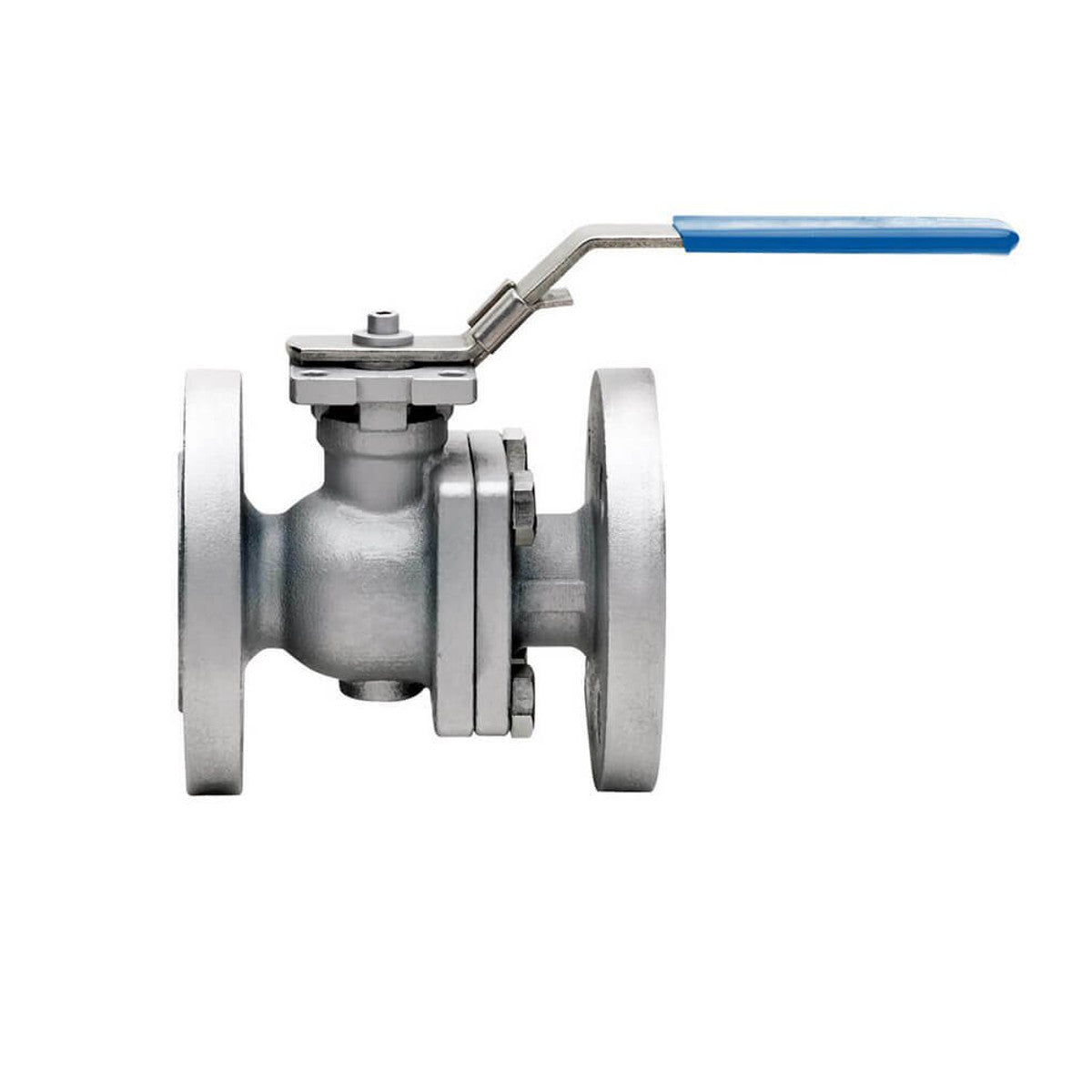 Bonomi 766000 Firesafe Stainless Steel Full Port Ball Valve, ANSI 150# Flange, Split Body, Direct Mount
