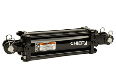 TC3 Tie-rod Hydraulic Cylinder: 4 Bore x 20 Stroke, 2 Rod