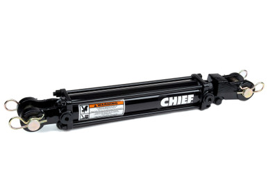 TC3 Tie-rod Hydraulic Cylinder: 3.5 Bore x 10 Stroke, 1.5 Rod
