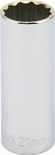 10 mm Deep 12 Point 1/2" Drive Metric Socket