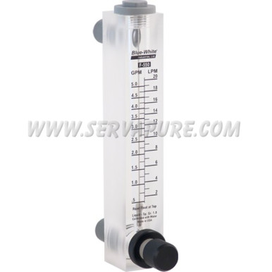 Blue-White F-55005LA, 1 to 5 GPM, 1'' MNPT, Adjustable