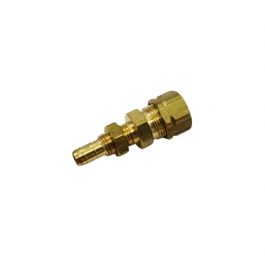 Fittings F10007 3/8" Barbed x 3/8" Compression Bulkhead