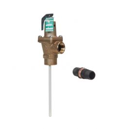 Watts F121457 1" Temperature & Pressure Relief Valve 3085000 BTU 150 PSI FS LF140X-6