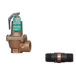 Watts F121471 Pressure Relief Valve 1400000 BTU 3/4" NPT LF/80 PSI