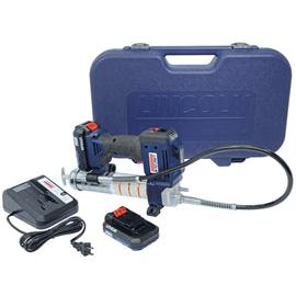 POWER LUBER 12V GREASE GUN KIT WITH 2 LITHIUM-ION BATTERIES