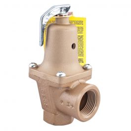 Watts F383542 1-1/2" X 2" Boiler Pressure Relief Valve 30 PSI 2,900,000 BTU, 740