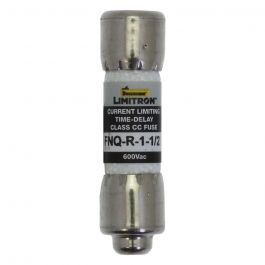 Bussmann Fuse FNQ-R-1-1/2 Midget Time-Delay Fuse 600 VAC