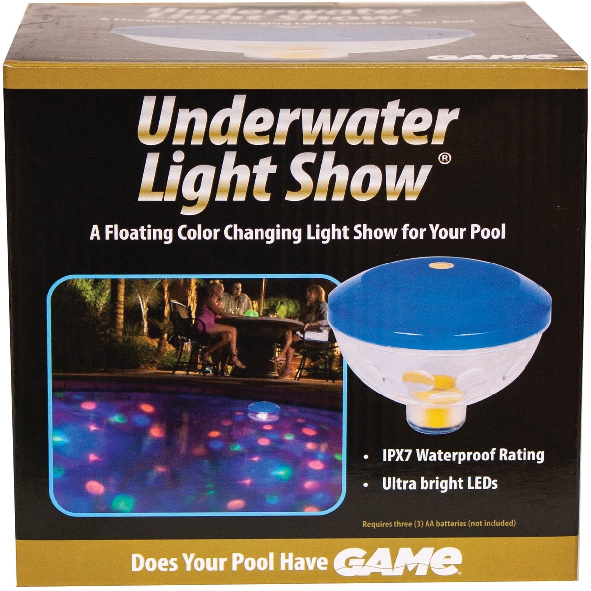 GAME Floating Underwater Light Show