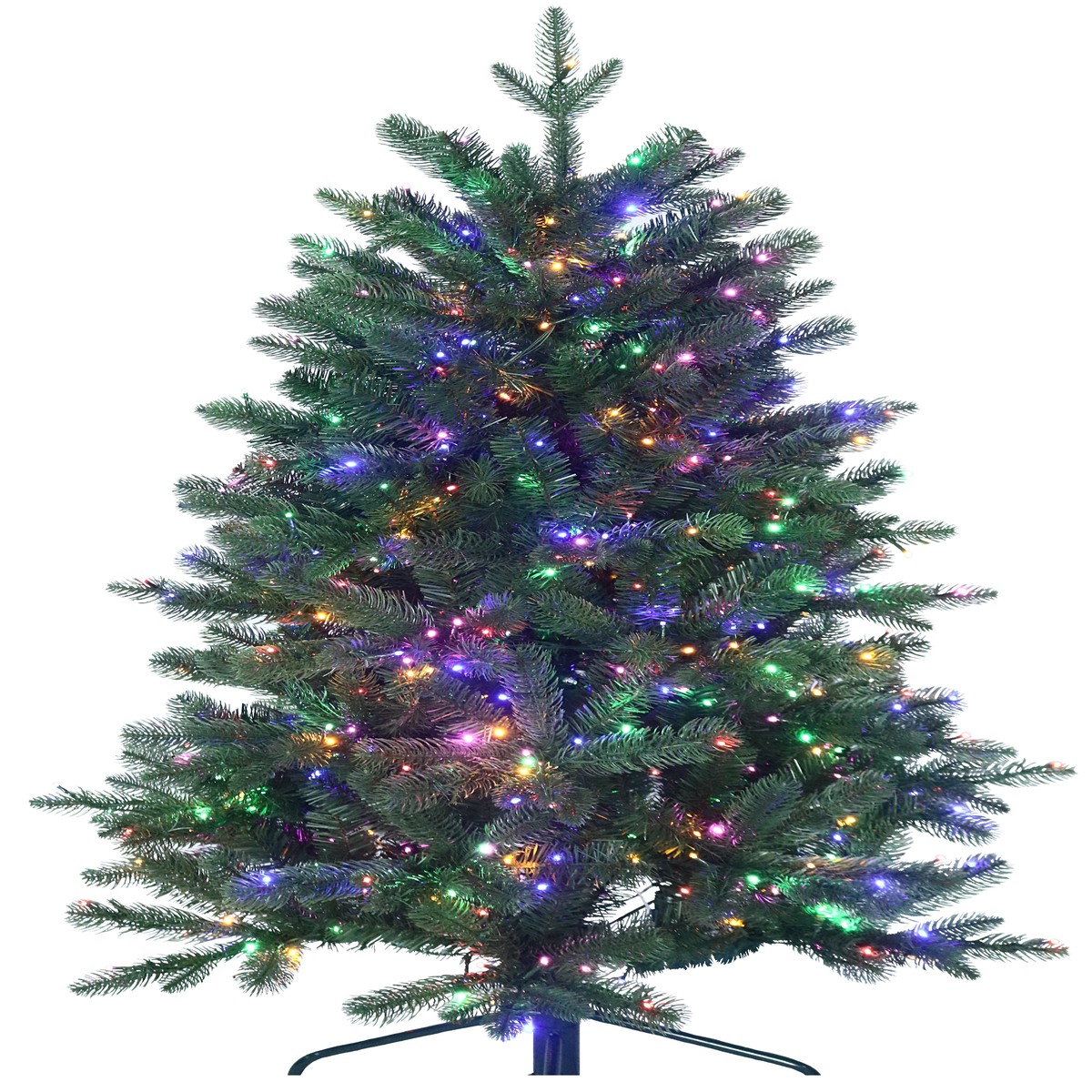 Grand Spruce Color-Changing Starry Light LED Artificial Christmas Tree